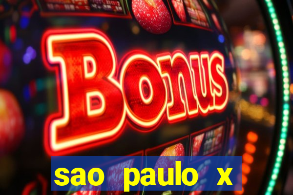 sao paulo x botafogo palpite